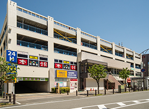 駐車場が最大5時間無料